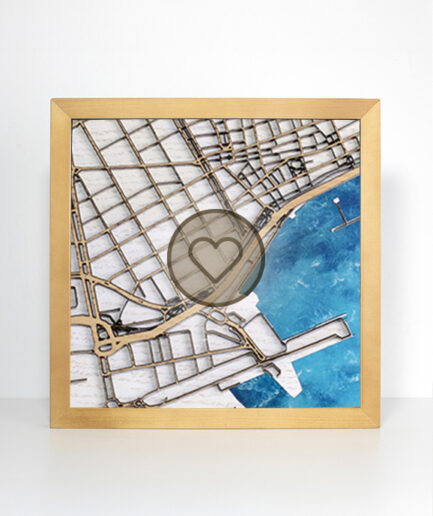 Cuadro Vista Aérea - Personalizado