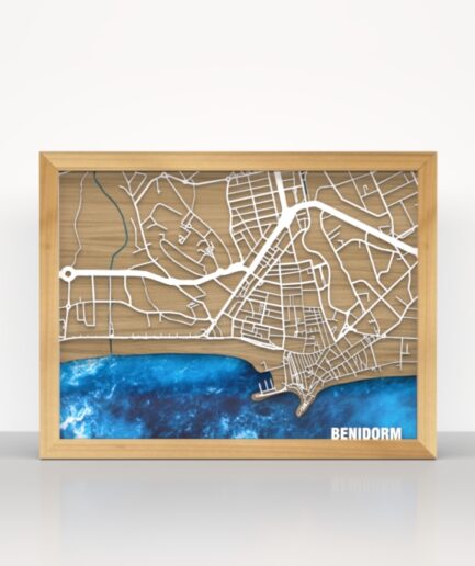 Cuadro Vista Aérea - Benidorm