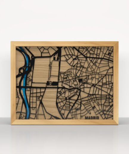 Cuadro Vista Aérea - Madrid