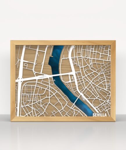 Cuadro Vista Aérea - Sevilla