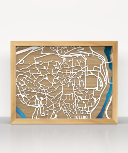 Cuadro Vista Aérea - Toledo