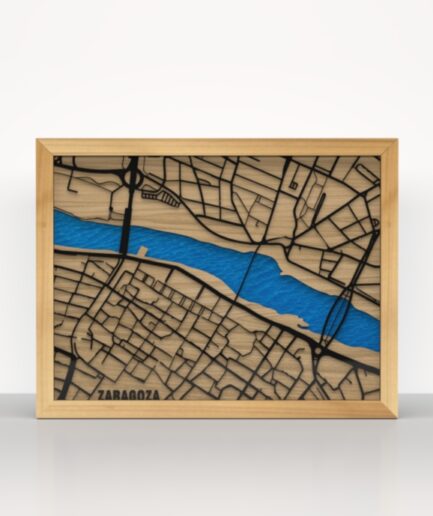 Cuadro Vista Aérea - Zaragoza